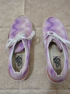Vans Women's Purple Lavender Authentic Sneakers Size 6
